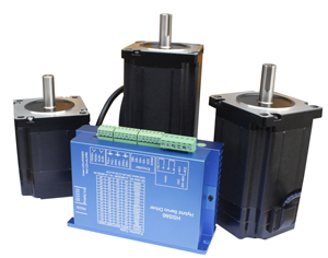 Nema 34 Hybrid-Stufens ervo motor mit geschlossenem Regelkreis und Encoder - Product Image 2