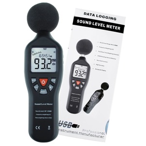 高精度测量30dB-130dB与数据记录功能声级计与背光显示屏紧凑专业 - Product Image 5