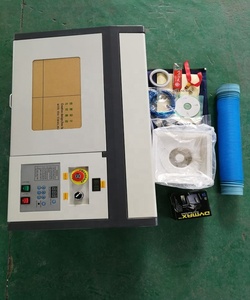 เครื่องตัดแกะสลักด้วยเลเซอร์ USB Co2 50W 300X200Mm เครื่องตัด