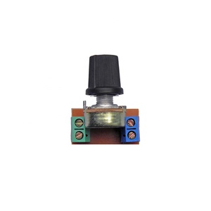 Taidacent 定制 DC5-12V PWM 发生器模块电位器到具有开关 PWM 电位器旋钮的 PWM 旋钮迷你电位器 - Product Image 2