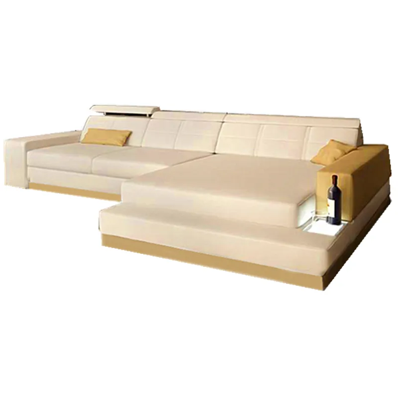Mobiliário da china, mobiliário do sofá cantão, sofás de couro da china