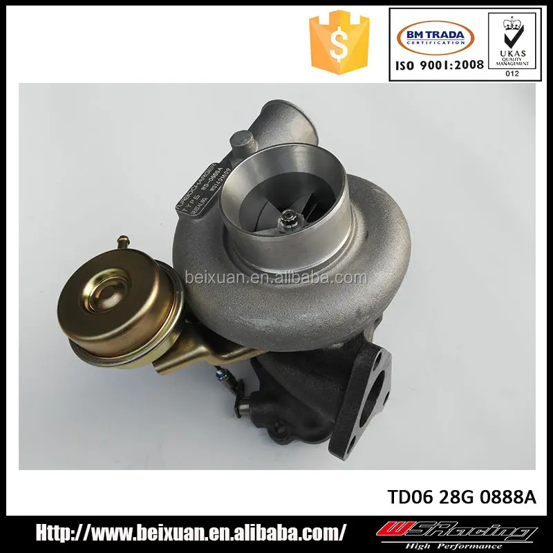 TD06 28g turbocompresor para Subaru Impreza STI turbo turbos baratos para la venta