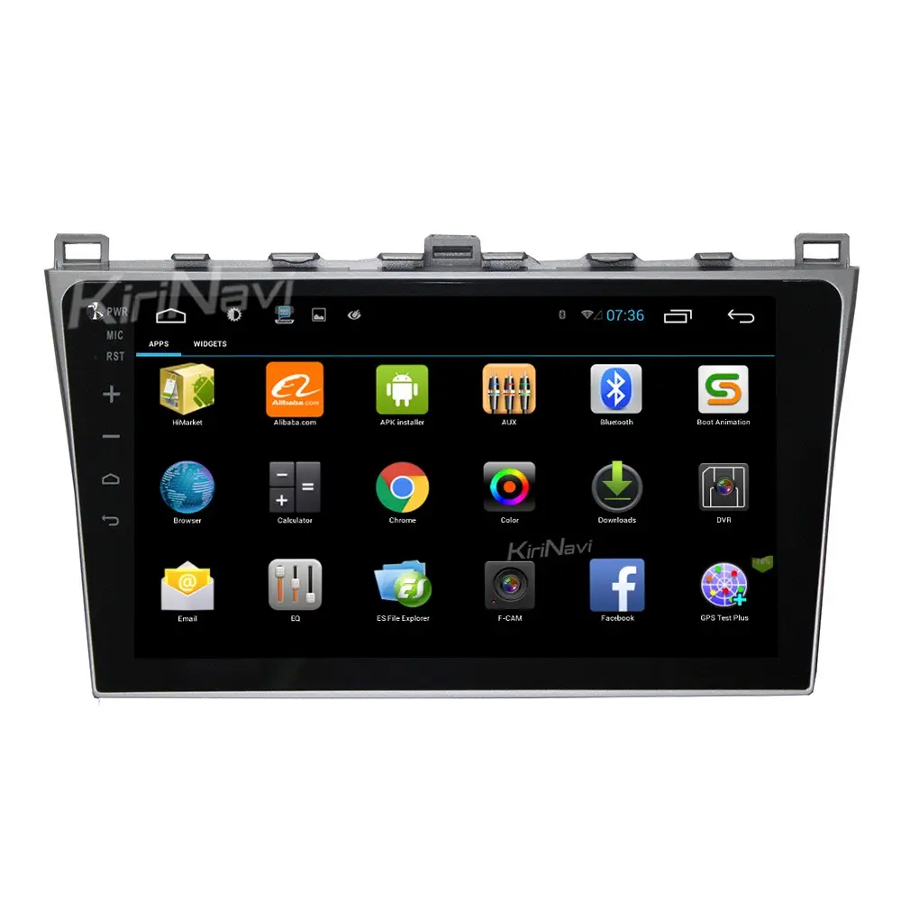 Kirinavi WC-MZ1012 10.2" android navigation for mazda 6 Ruiyi Ultra car multimedia 2008 - 2012 touch screen