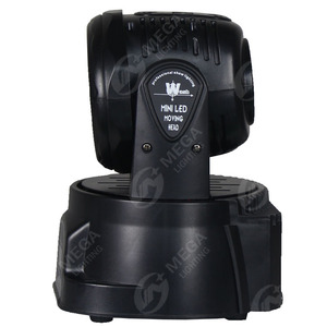 Pro mini 18 adet 3W led rgb dmx mini hareketli kafa sis makinesi - Product Image 5
