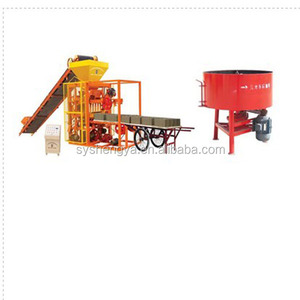 Bloque de pared de retención de QTJ4-26, máquina de fabricación de bloques vibrados, gran utilizado, máquina de fabricación de bloques de hormigón, rojo y amarillo, 3850 Uds./8h - Product Image 4