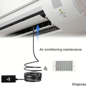 最新モデルWiFi内視鏡IP67防水ボアスコープ検査カメラAndroid/I-O-Sシステム携帯電話用 - Product Image 6
