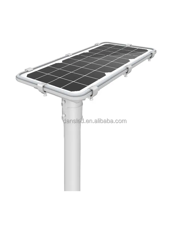 Disegno di brevetto outdoor 100w 200w 300w all in one led integrato luce di via solare con foto cellulare con approvazione del CE rosh