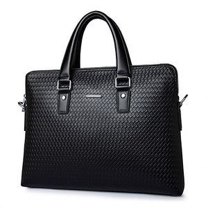 黒人男性セールスマン弁護士14インチオックスフォードラップトップブリーフケース - Product Image 1