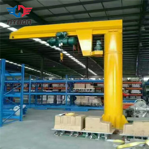 Steel Workshop Using 5 Ton Load Good Price Safe Indoor Floor Mounted Jib Crane