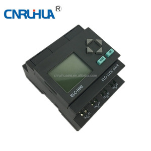 Entrada analógica 12V mini controlador lógico PLC con pantalla LCD