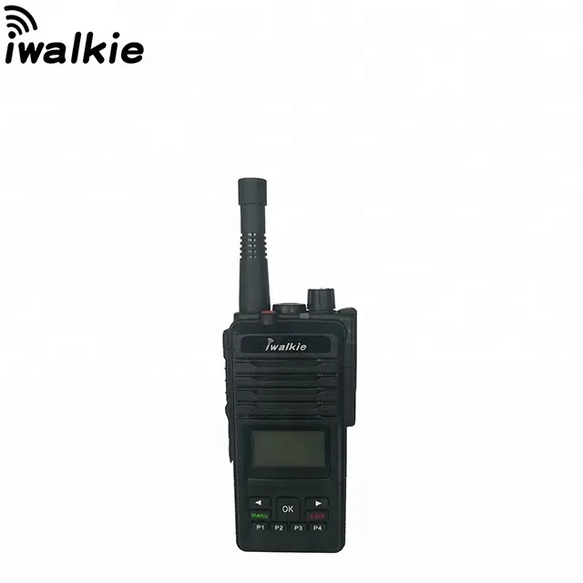 Iwalkie HJ760P 16 canales de Largo alcance inalámbrico Gsm Wcdma Walkie Talkie con Teléfono de la tarjeta SIM