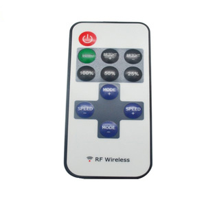 Einfarbiger Fernbedienung dimmer DC 12V 11 Tasten Mini Wireless RF LED Controller für LED-Lichtbänder - Product Image 2