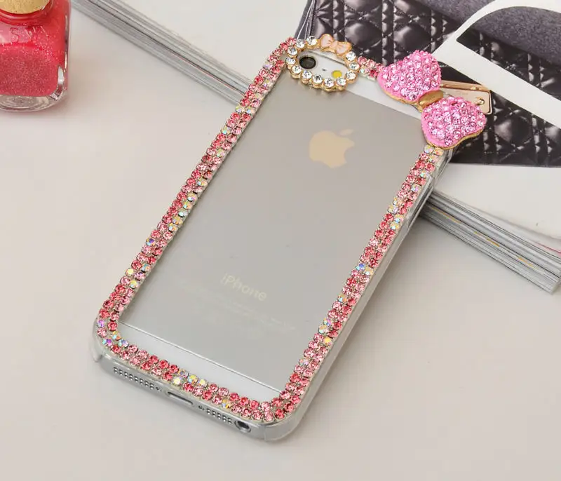 Wholesaler diamond crystal bling bumper for iPhone 6 6s