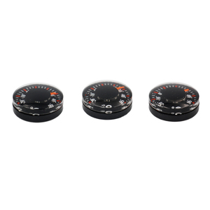 Mini termometro puntatore in plastica gradi rotondi strumento di misurazione della temperatura per interni ed esterni - Product Image 4