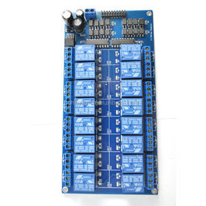 12V 16 Channel <strong>Relay</strong> Module Interface Board For <strong>Arduino</strong> PIC ARM DSP PLC <strong>With</strong> Optocoupler LM2576 Power