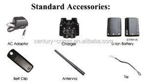 KYD hai cách phát thanh, không thấm nước cầm tay VHF Radio IP-609 5 Wát Thái Lan Walkie Talkie - Product Image 3