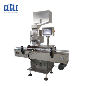 Máquina embotelladora de conteo de chicles de dulces Máquina de conteo y embalaje completamente automática Planta de fabricación CE - Product Image 1