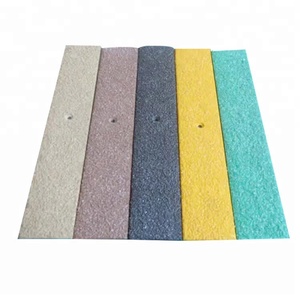 Anti kayma frp düz fiberglas plastik şeritler/fiberglas frp bar