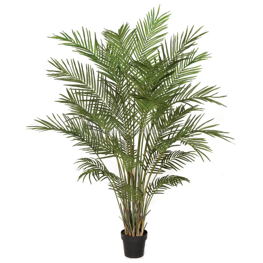 Außen leuchten führten Kokosnuss dekorative Bäume mit Solar-UV-Schutz zum Verkauf Kanada die künstliche Palme