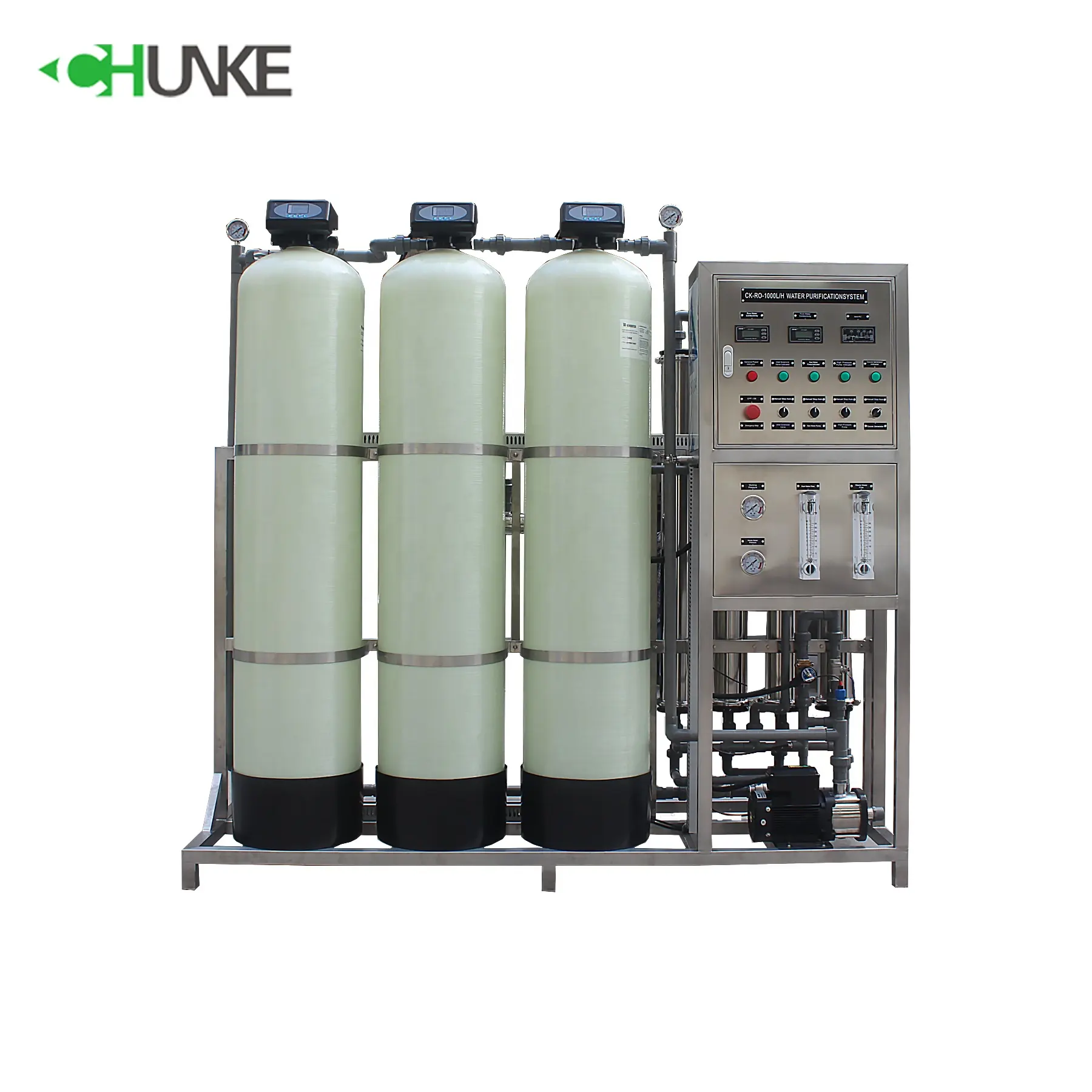 1000 Liter Per Hour Industrial Drinking Water Purification RO Plant water treatment plant 5000 lph system water treatment