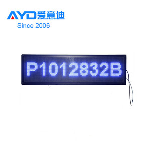 ป้ายข้อความโฆษณาสุดสร้างสรรค์ขนาด100*20ซม. ป้ายข้อความรถบัส LED แบบเปิดหน้าจอแสดงผล LED ผลิตจากโรงงาน - Product Image 4