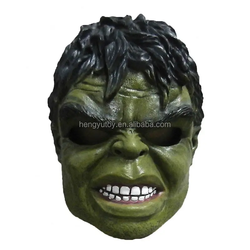 Máscara de hulk de Los Vengadores para fiesta de cosplay, gran oferta