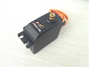 Fetech FR5317M 360 gradi rotazione continua 15KG <span class=keywords><strong>Servo</strong></span> programmabile per il controllo Radio auto metallo alimentato a batteria