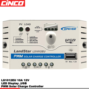 LS1012EU pwm solar térmica controlador 12V 10a interruptor automático ce rohs solar controlador de carga manual - Product Image 5