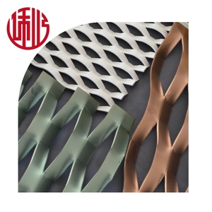 RAL renk kaplama elmas mesh genişletilmiş metal tedarikçisi - Product Image 6