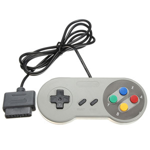 ขายส่ง Retro คลาสสิกปุ่มสี 16 บิตเกมคอนโซลควบคุม Pad Gamepad Joypad สำหรับ SNES คอนโซลระบบ FAST SHIP - Product Image 1