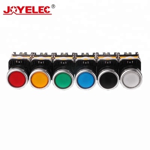 LA38-11BN Push Button Switch Automatic Reset PushbuttonMomentary Self-Resetting Push Button Switch 22ミリメートル1NO 1NC Power Start Stop - Product Image 2