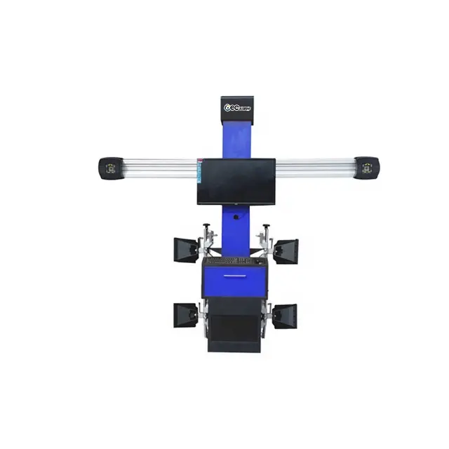 Sistema 3D, alineación de ruedas y máquina de equilibrio