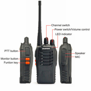 Walkie Talkie 无线电 BaoFeng BF-888S 5w 便携式火腿 CB 无线电双向手持 <span class=keywords><strong>HF</strong></span> 收发器对讲机 bf-888s