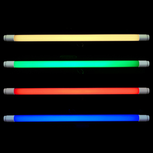 110v 220v RGB Yellow Color Neon Decorative Energy Saving 18w G13 T8 <strong>Led</strong> Tube Light with Ce Rohs - Product Image 1
