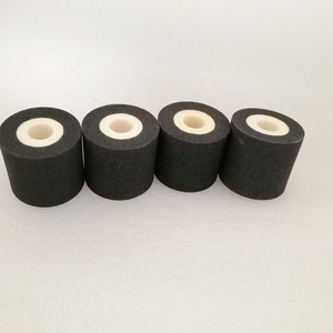 Schwarze Farbe Dia36mm * 32mm 40*40 trockene Tinten rolle Batch-<span class=keywords><strong>Code</strong></span>-Drucker maschine MY380 heiße Tinten walze
