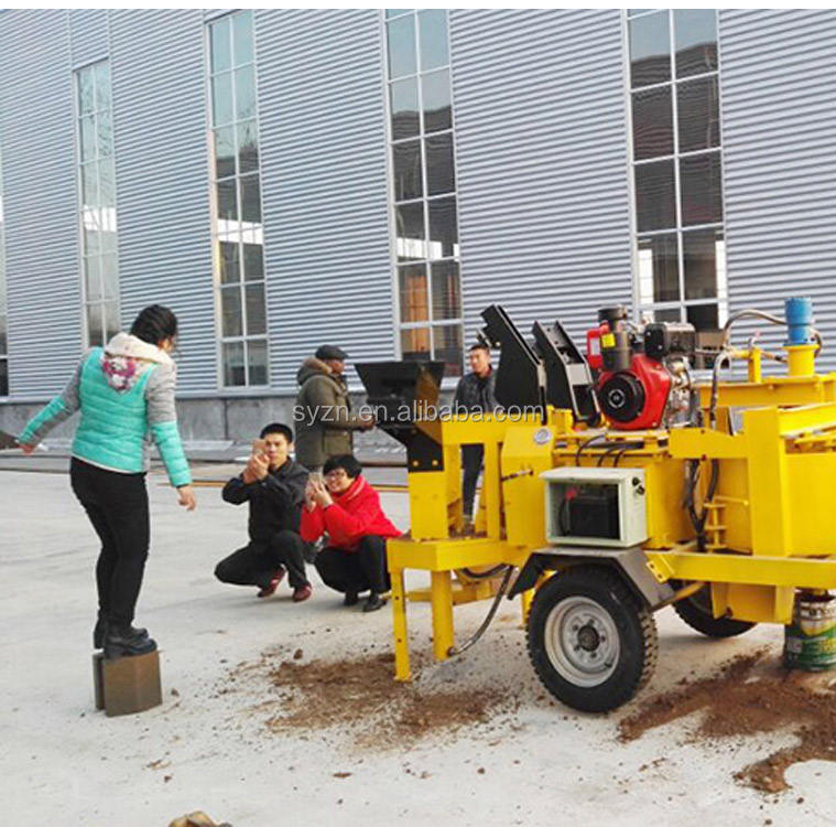 M7MI Twin Solid Block Making Machine Interlock Clay Brick Making Machine