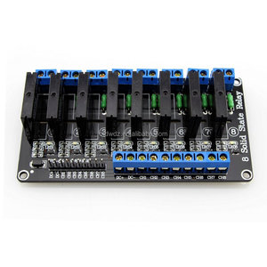 Modulo relè a 8 canali 5V DC a stato solido SSR ad alto livello AVR DSP