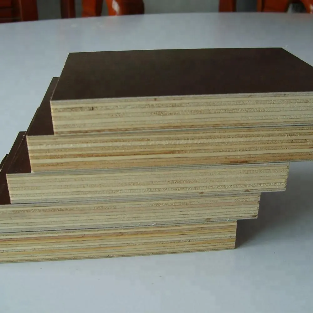 Black film face ply / big size film faced plywood / 18mm film faced plywood