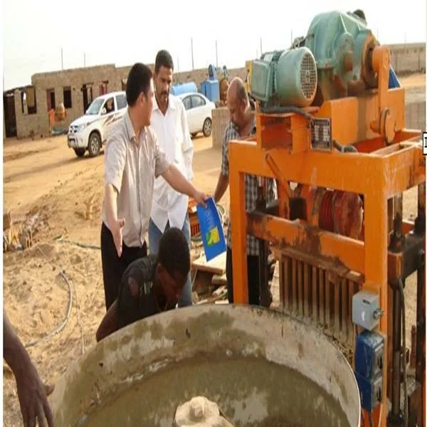 QTJ4-40 Shengya beton blok makine yapı malzemesi tuğla makineleri tuğla yapma makineleri Guangzhou çin