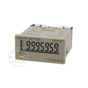 TMC7ET TMCON DIN 24*48 Günstiger industrieller elektronischer LCD-Display-Digital-Timer Akkumulieren der Zeitzähler Betriebs stunden zähler - Product Image 2