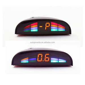 Profesional de servicio pesado anti-colisión de la sistema de sensor con monitor LED pantalla señal de alerta y de 0,3-3,8 sensor de detección de