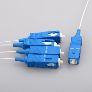 光ファイバスプリッターG657A 1.5m光ファイバスプリッターFTTHネットワーク用ミニスチールチューブ付きミニ1:4光PLCスプリッター - Product Image 5