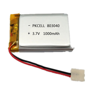PKCELL 3.7v LP803040锂聚合物可充电900mah 1000mah lp803040锂电池用于Divine Pro/rc直升机