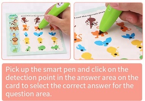 教育读者玩具英语学习说话学习笔与孩子们的学习卡 - Product Image 4