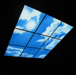 Blue sky 40 วัตต์ 600X600 led เพดาน skylight panel - Product Image 1