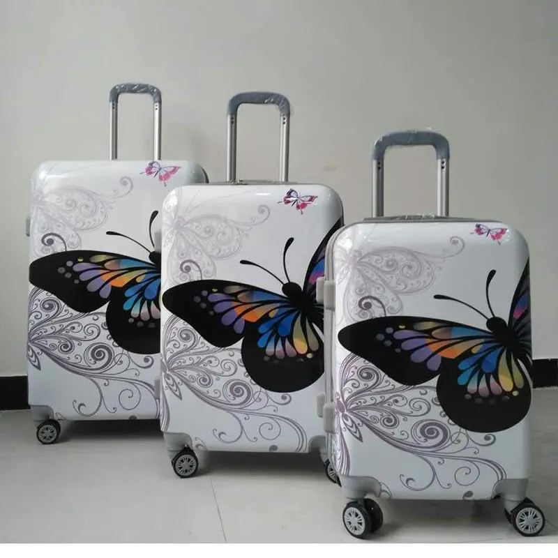 新しいスタイルのABS + PC旅行用ハードケーススーツケース卸売