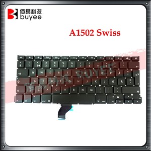 Ordenador portátil para MacBook Pro Retina 13 "A1502 Diseño de teclado suizo Teclado para ordenador portátil - Product Image 2