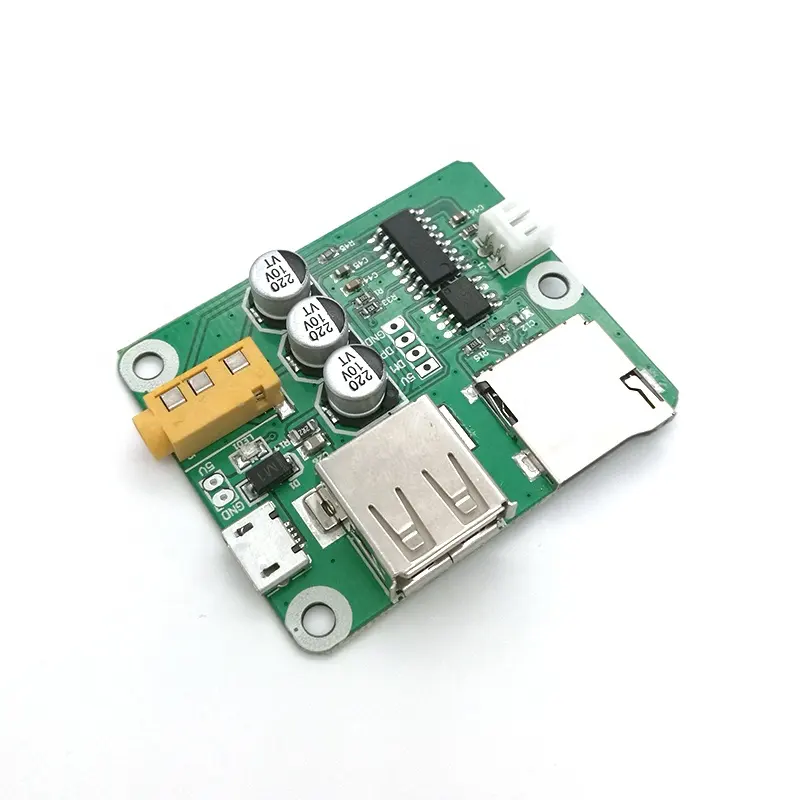 Taidacent Fai Da Te Aux 3.7 Volt a 5 Volt Usb Carta di Mp3 Voice Recorder Audio Riproduzione In Formato Circuit Board Modulo