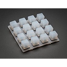 Bom uso luminosa teclado de borracha de silicone