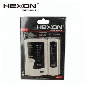 RJ45/BNC用デジタルLCDネットワークラインメーターケーブルテスター